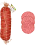 Smoked sausage sinyuga "Bacon" 