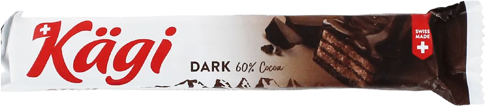 Wafer bar with dark chocolate "Kagi Dark" 25g
