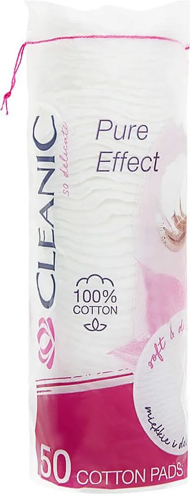 Cotton pads "Cleanic" 50pcs