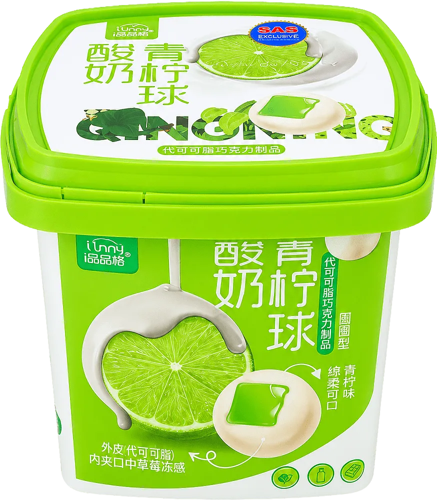 Candies with yogurt coating "Fasimiyu Lime" 138g