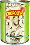 Шампиньоны маринованные резаные "Coopoliva" 400г 