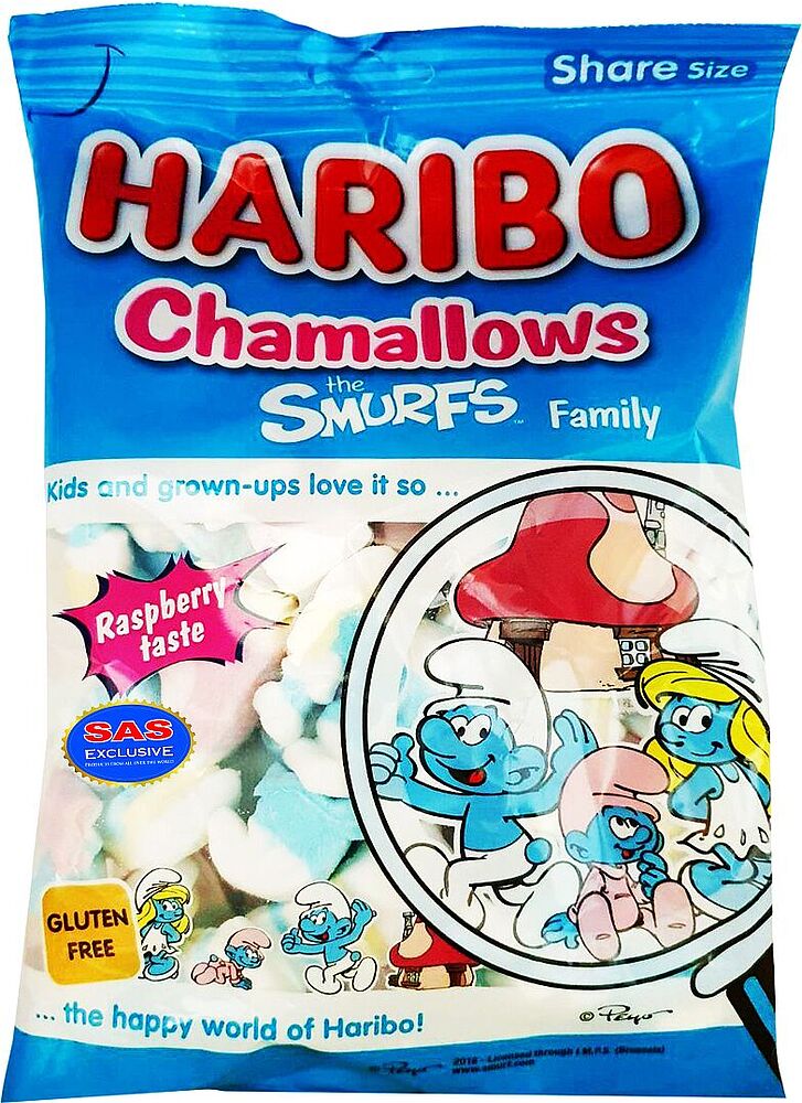 Պաստեղ «Haribo Chamallows» 175գ
