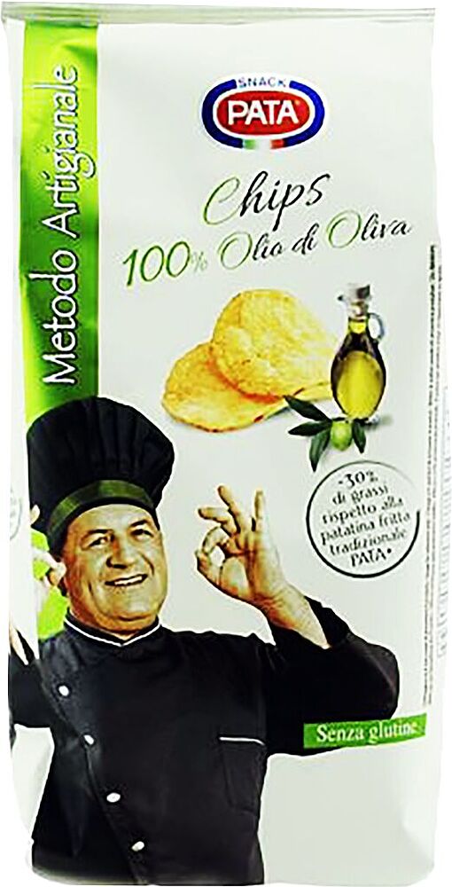 Chips "Pata Metodo Artigianale" 100g Olive 