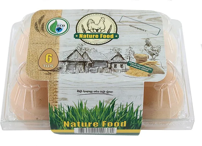 Egg "Natur Food" 6pcs