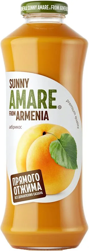 Apricot յuice "Sunny Amare From Armenia" 750ml 
