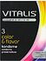 Condoms "Vitalis Color and Flavor" 3pcs