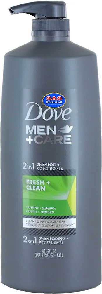 Shampoo-conditioner "Dove Men+Care" 1,18l
