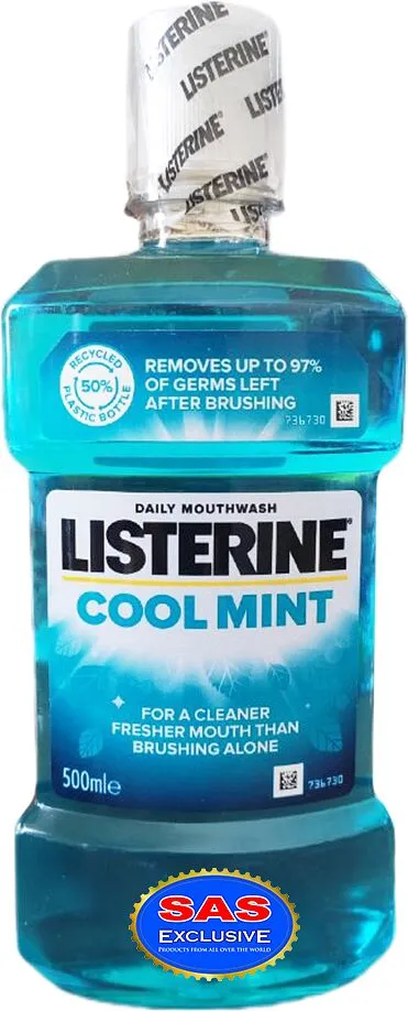 Mouth rinse "Listerine Cool Mint" 500ml
