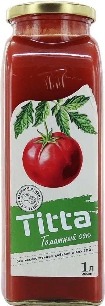 Tomato juice "Titta" 1l
