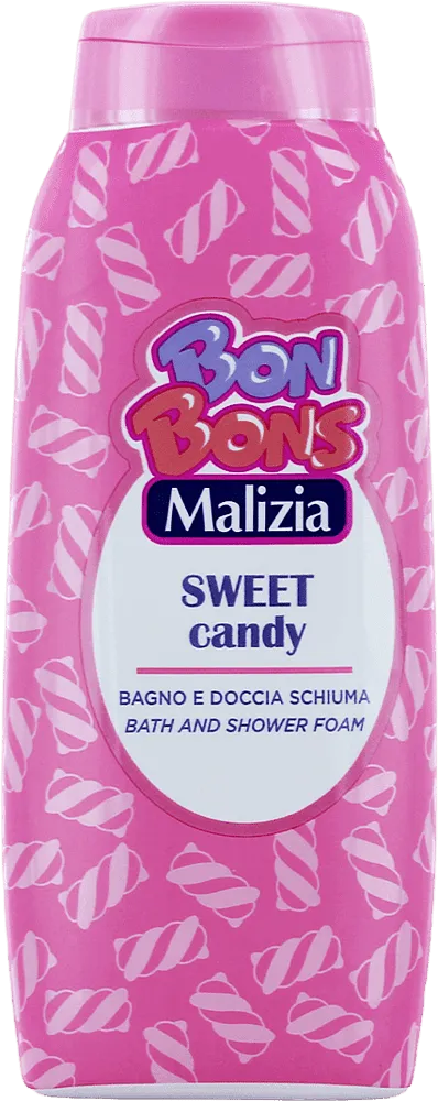 Լոգանքի փրփուր «Malizia Bon Bons Sweet Candy» 500մլ
