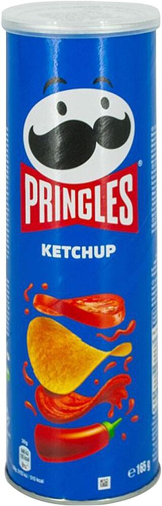 Chips "Pringles" 165g Ketchup 
