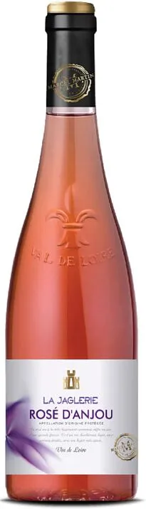 Rose wine "La Jaglerie Rose D'Anjou"  0.75л