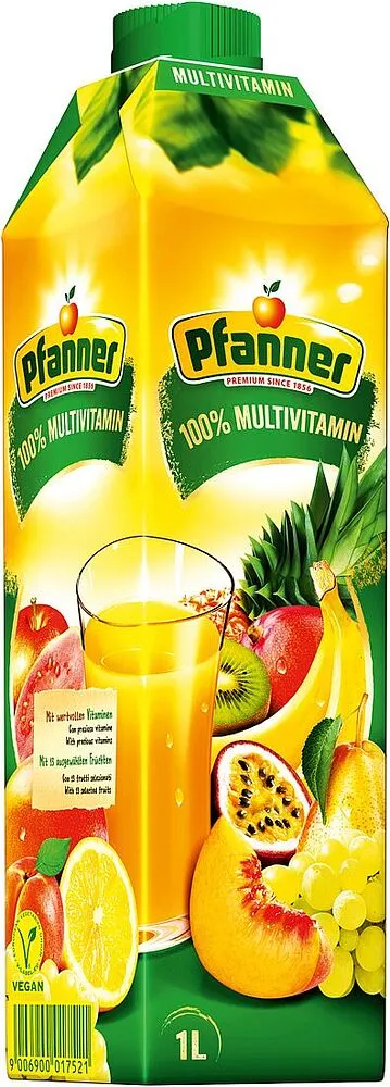 Multivitamin juice "Pfanner" 1l 