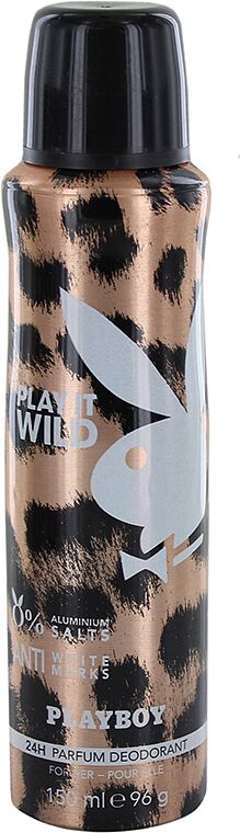 Antiperspirant - deodorant "Playboy Play It Wild" 150ml