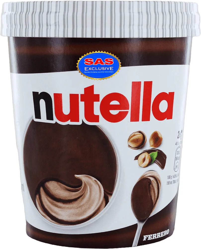 Ice cream with hazelnuts, cocoa & nut cream "Nutella" 230g