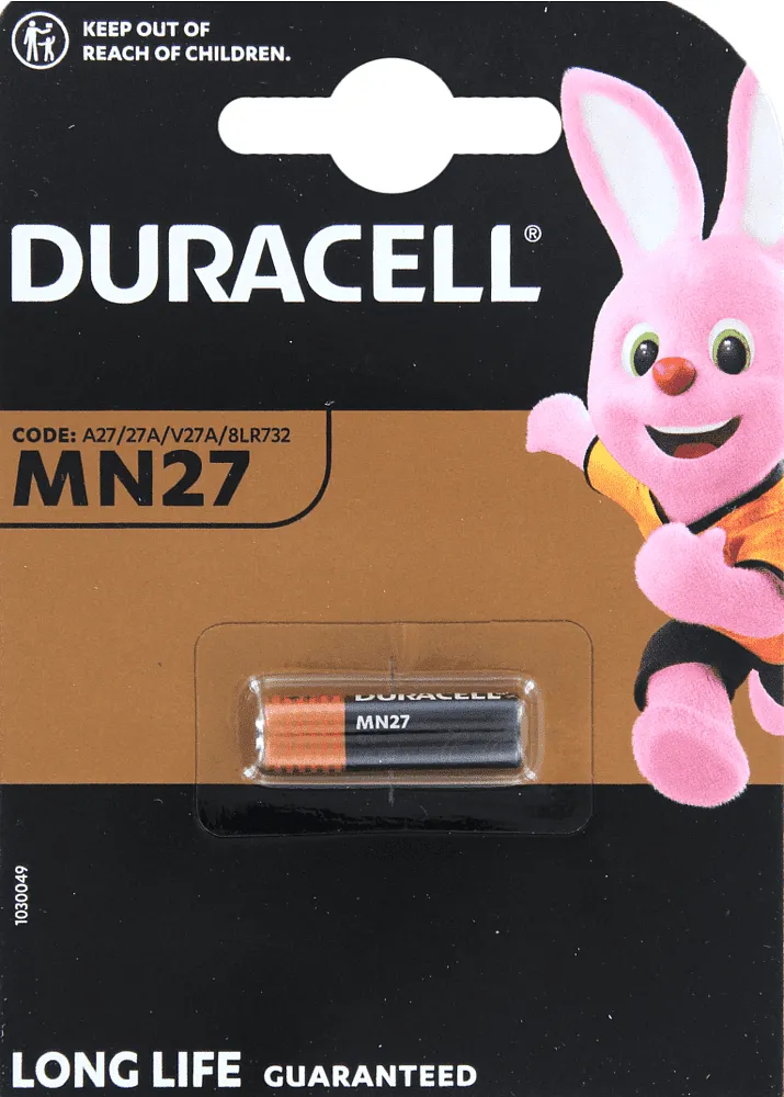 Battery "Duracell MN27 12V"