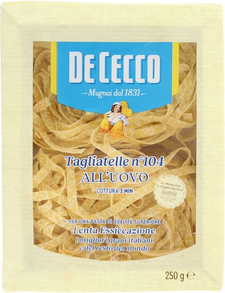 Pasta "De Cecco Tagliatelle №104" 250g

