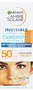 Sunscreen face serum "Garnier Ambre Solaire Invisible 50 SPF" 30ml