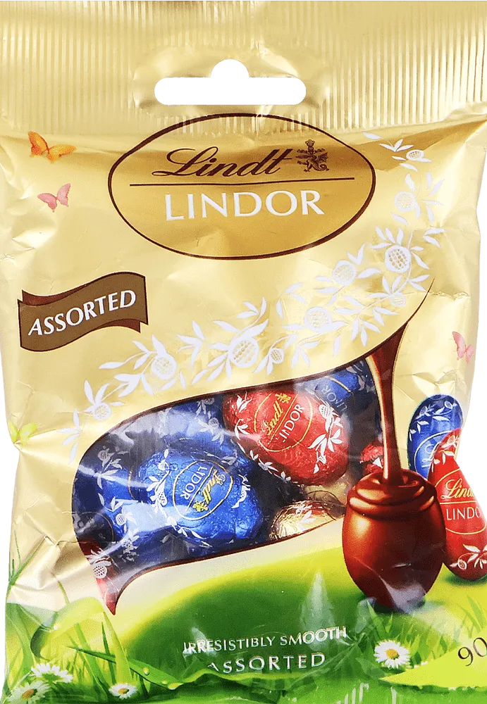 Շոկոլադե ձվիկներ «Lindt Lindor Assorted» 90գ