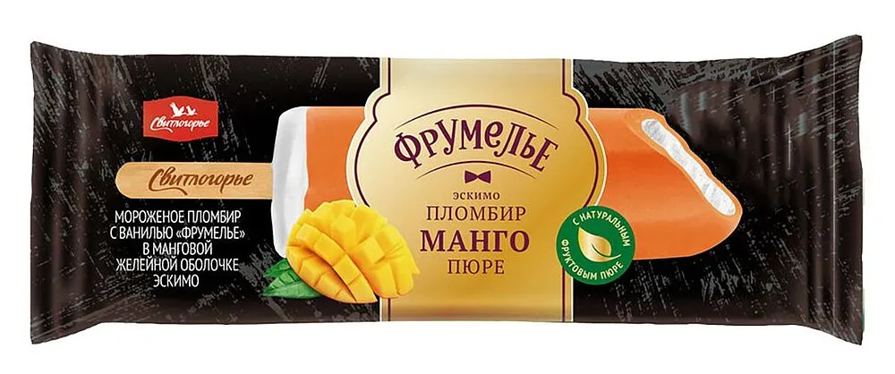 Mango ice cream "Sitlogorye Frumelye" 80g