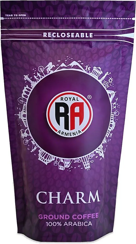 Ground coffee "Royal Armenia Charm" 100g 