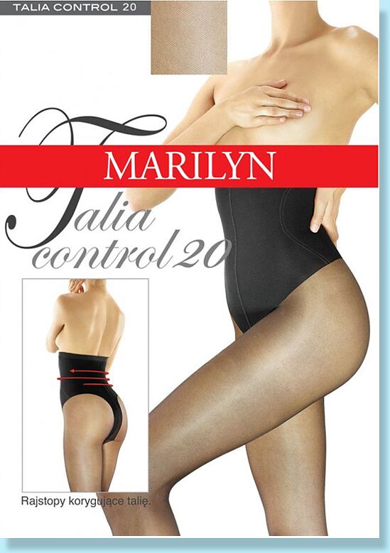 Tights "Marilyn Talia Control 20 Den N4" Natural