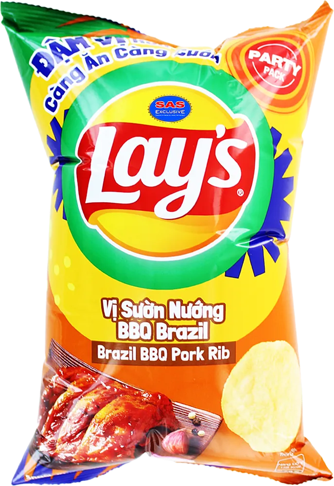 Chips with Brazil BBQ pork rib "Lay's" 90g