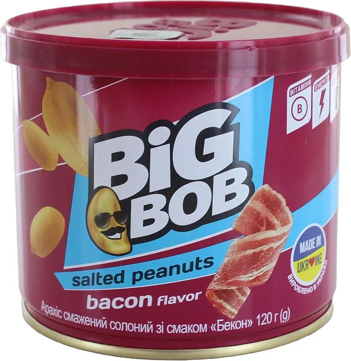 Peanut with bacon "Big Bob" 120g
