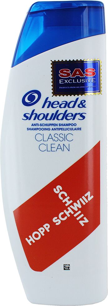 Shampoo "Head & Shoulders Classic Clean" 300ml
