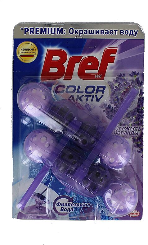 Զուգարանակոնքի մաքրող միջոց «Bref Color Aktiv» 100g