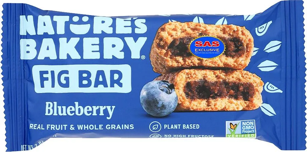Печенье с голубикой "Nature's Bakery Fig Bar" 57г