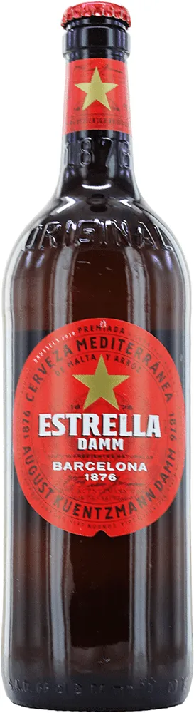 Beer "Estrella Damm" 0.66l