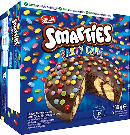 Ice-cream - cake "Smarties" 430g