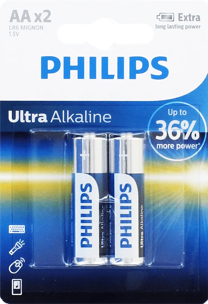 Battery "Philips AA" 2 pcs
