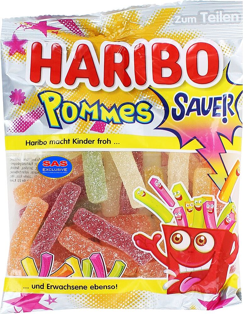 Jelly candies "Haribo Pommes" 175g
