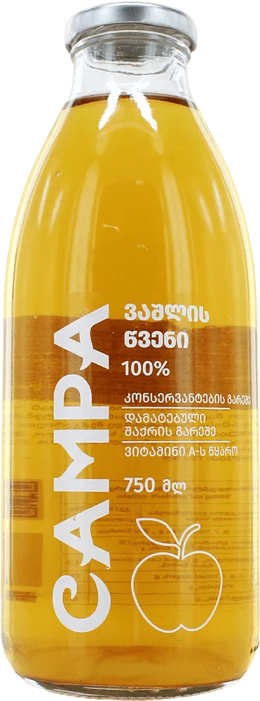 Apple juice "Campa" 750ml
