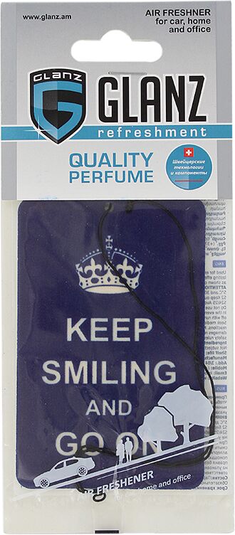 Car perfume "Glanz Keep Smiling and Go"