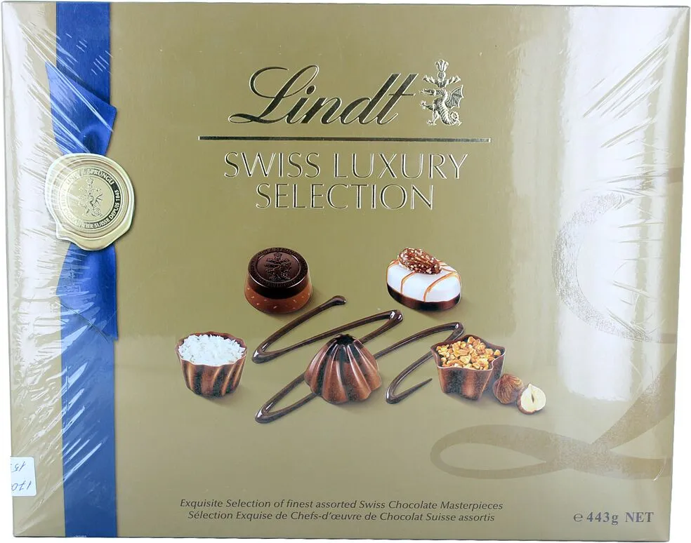 Chocolate candies collection "Lindt Swiss Luxury Selection" 443g
