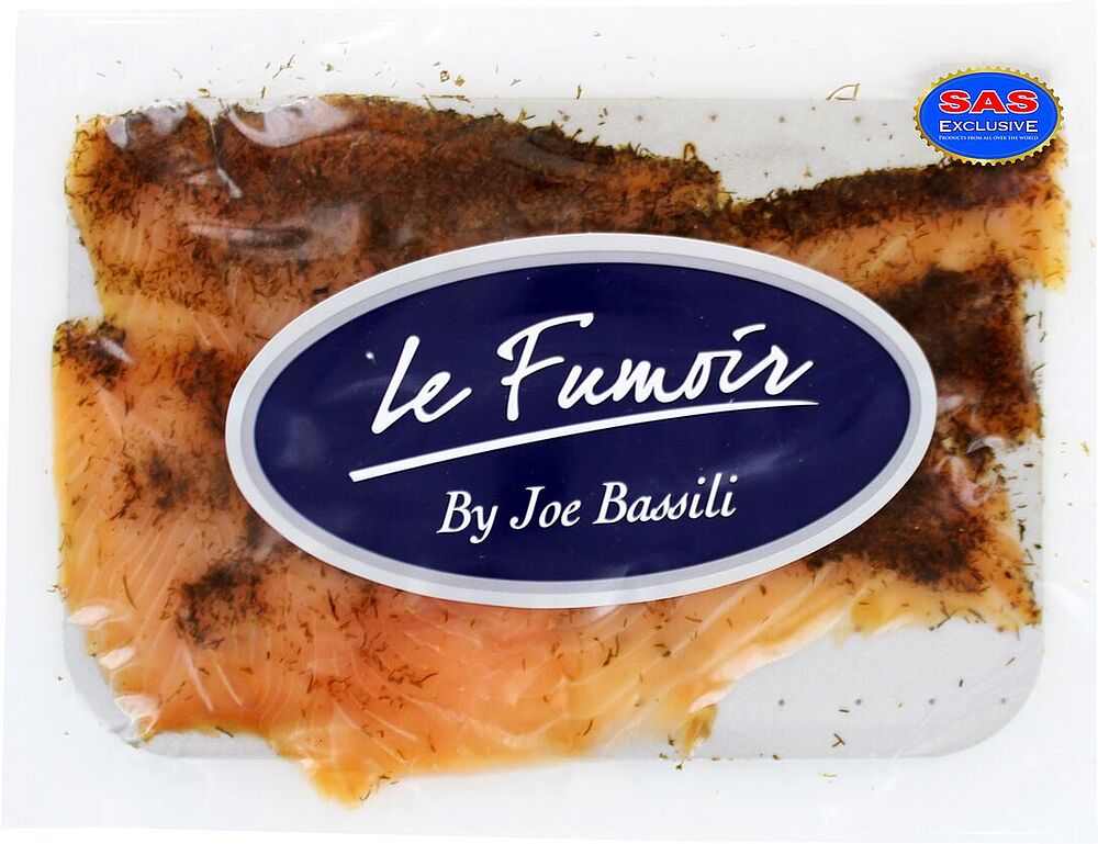 Smoked salmon with dill "Le Fumoir" 100g
