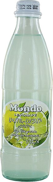 Лимонад "Mondo" 0.33л Лимон и лайм