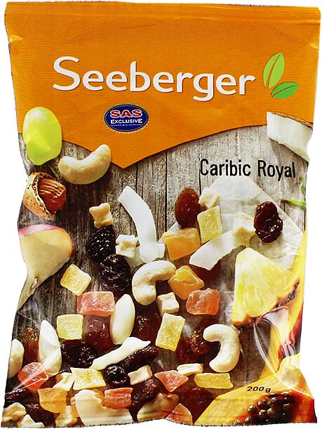 Mixed dried fruit "Seeberger Caribic Royal"  200g