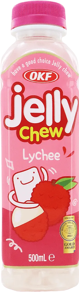 Ըմպելիք լիչիի «OKF Jelly Chew Lychee» 500մլ
