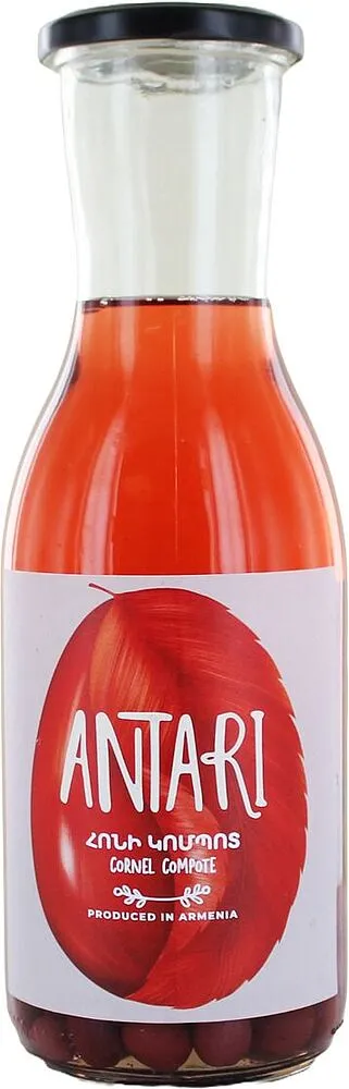 Cornel compote "Antari" 1100g 