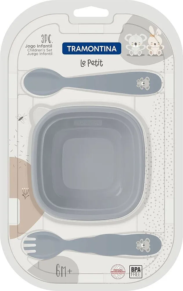 Kids tableware set "Tramontina" 3 pcs
