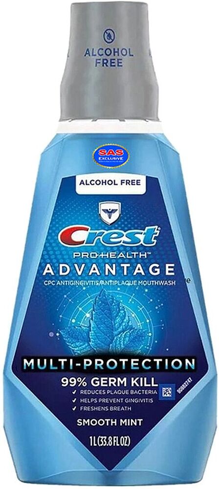 Mouth rinse "Crest Advanced" 1l
