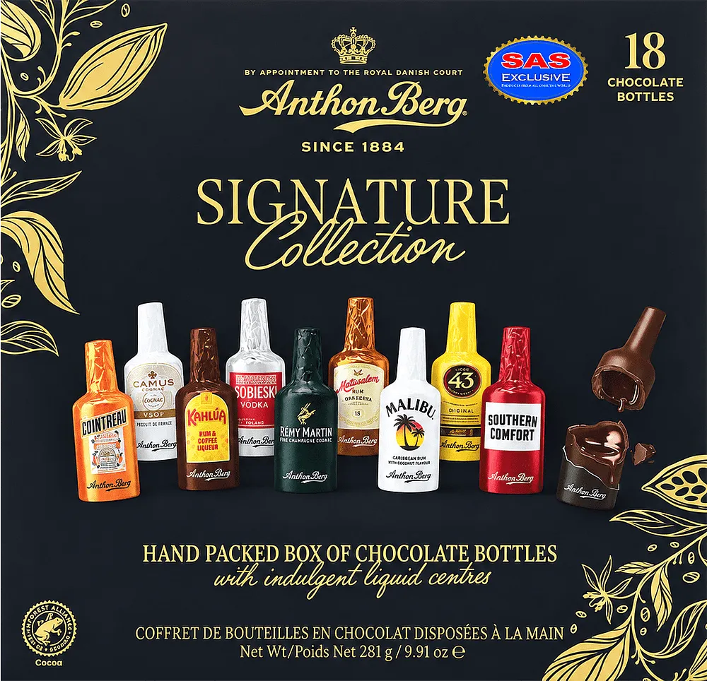 Շոկոլադե կոնֆետների հավաքածու «Anthon Berg Signature Collection» 281գ

