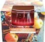 Свеча ароматическая "Aura Bispol Apple Cinnamon" 1 шт
