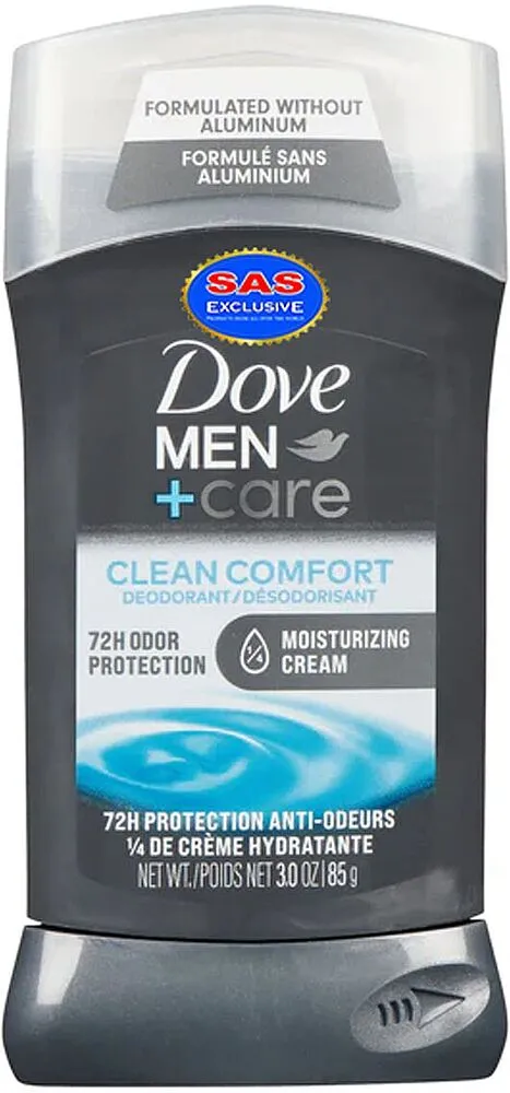 Дезодорант-карандаш "Dove Men+Care Clean Comfort" 85г