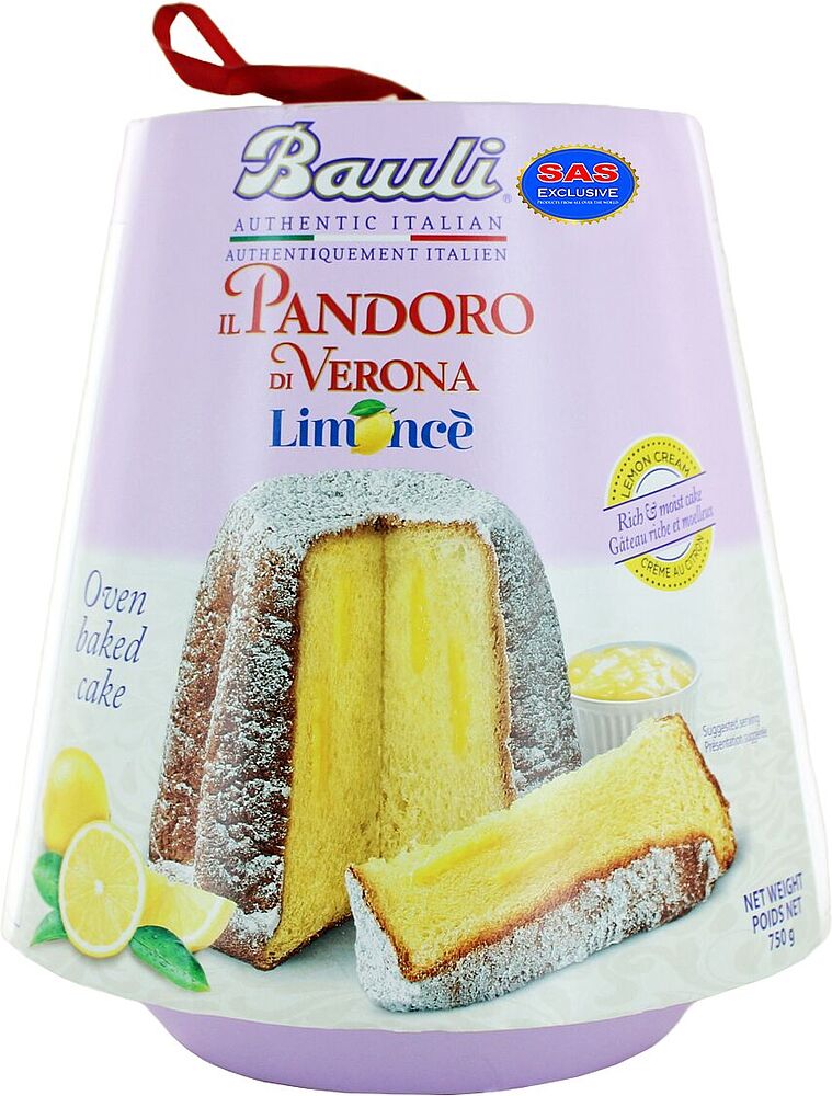 Easter bread "Bauli Pandoro Di Verona Limonce" 750g

