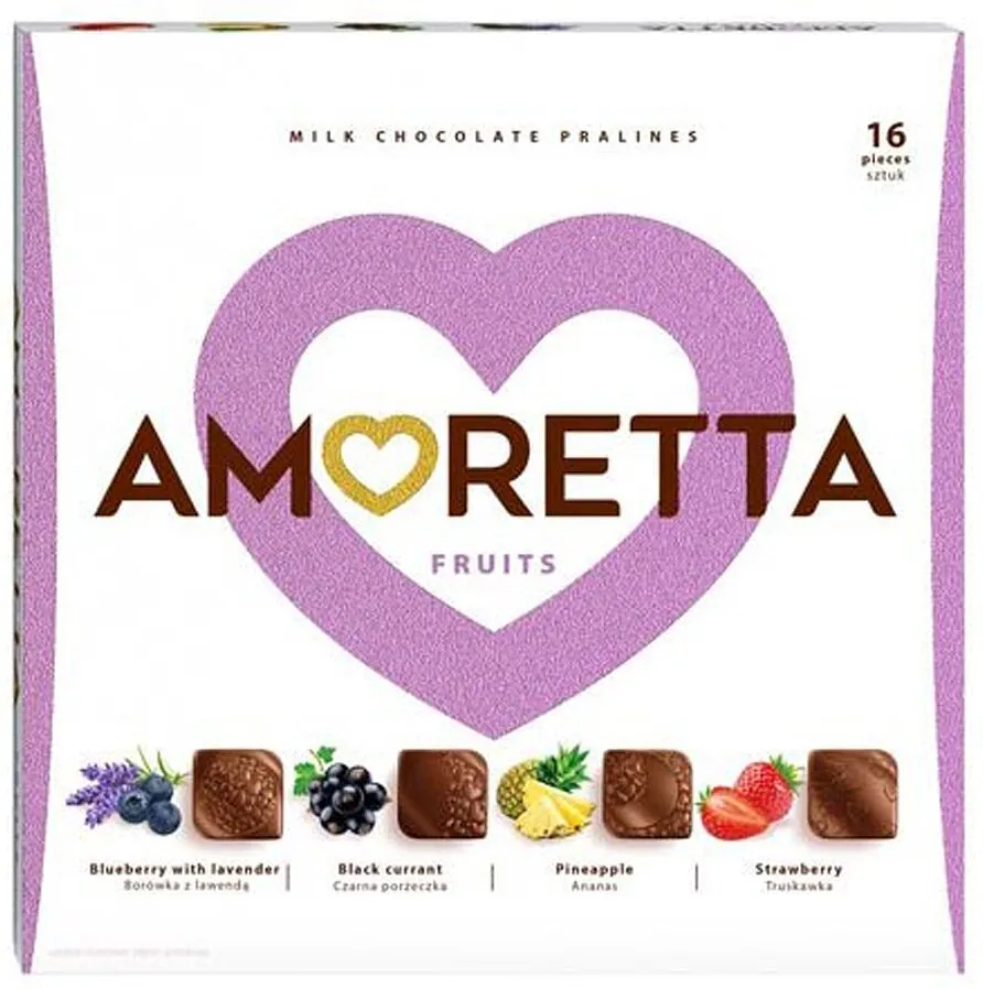 Chocolate candies collection "Mieszko Amoretta" 109g
